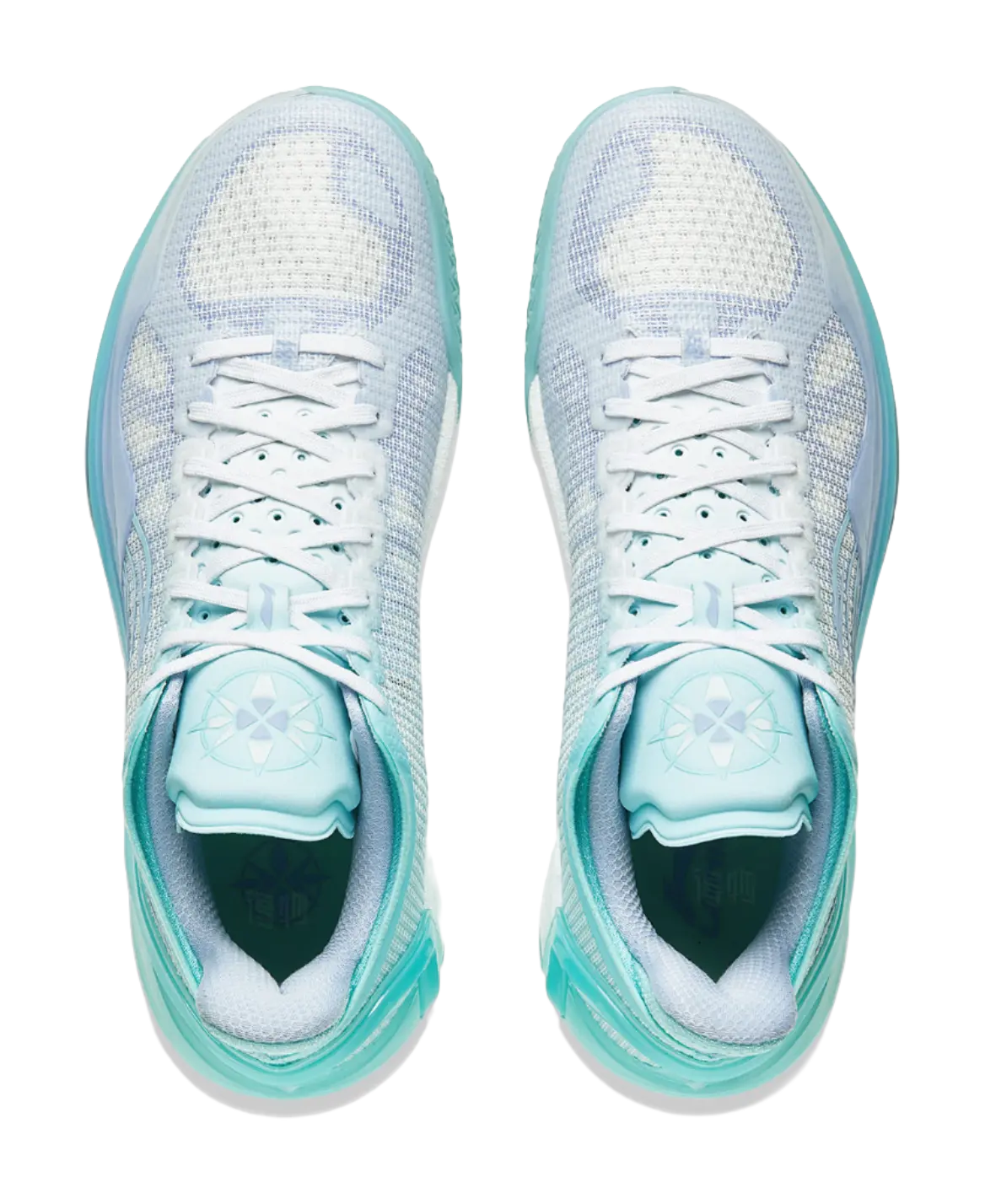 Li-Ning Liren 4V2 - Basketball Shoes - Blue Cyan Purple - Image 4