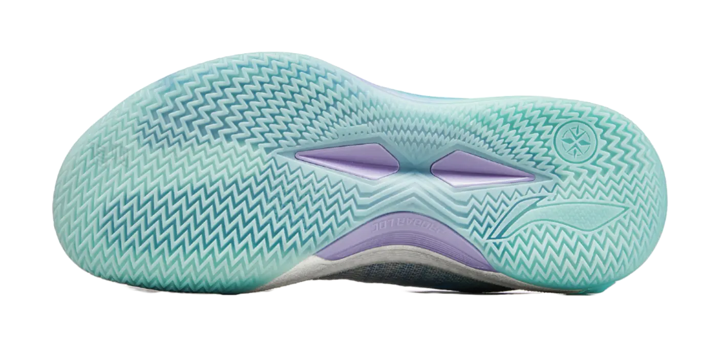 Li-Ning Liren 4V2 - Basketball Shoes - Blue Cyan Purple - Image 7