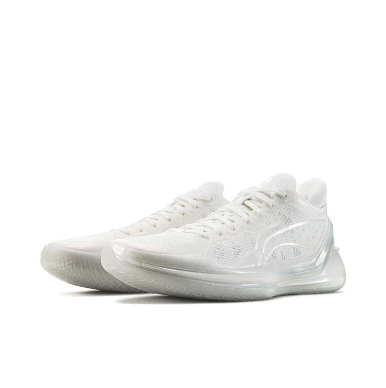 Li-Ning Liren 4V2 Basketball Shoes Unisex White - Image 3