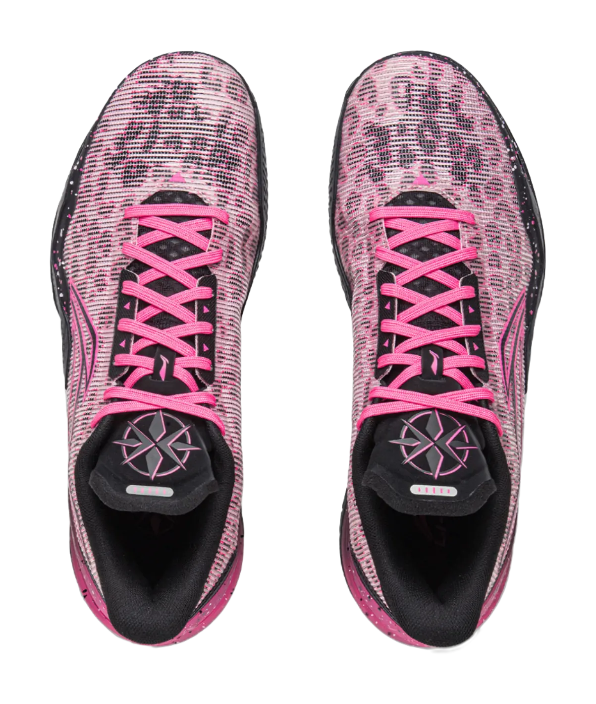 LiNing Knife 5 Low Top Basketball Shoes Men Black Pink - Image 4