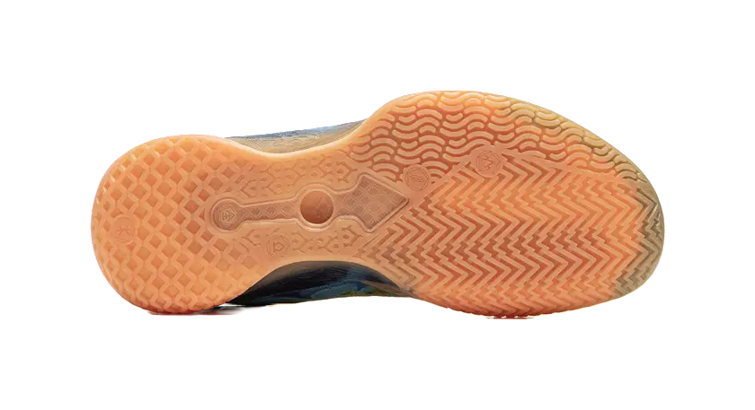 LiNing Knife 5 Basketball Shoes Men's Orange/Blue - Image 9
