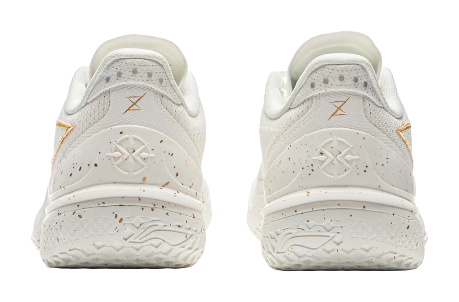 Li-Ning LiRen 5 Men's Basketball Shoes - White/Gold - Image 6