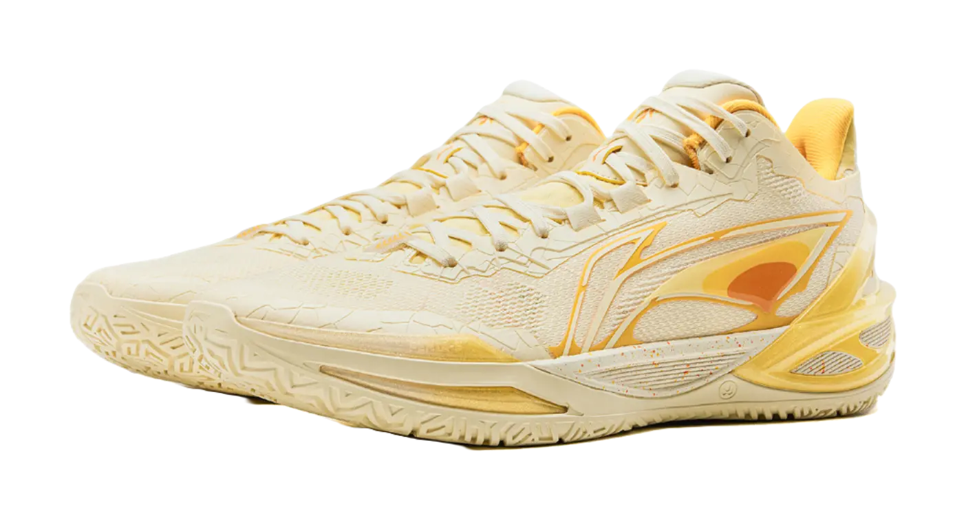 LI-NING Liren 6 - Men's Basketball Shoes Custard Yellow - Image 3