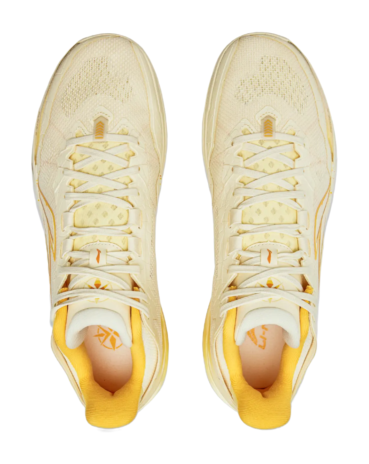 LI-NING Liren 6 - Men's Basketball Shoes Custard Yellow - Image 4