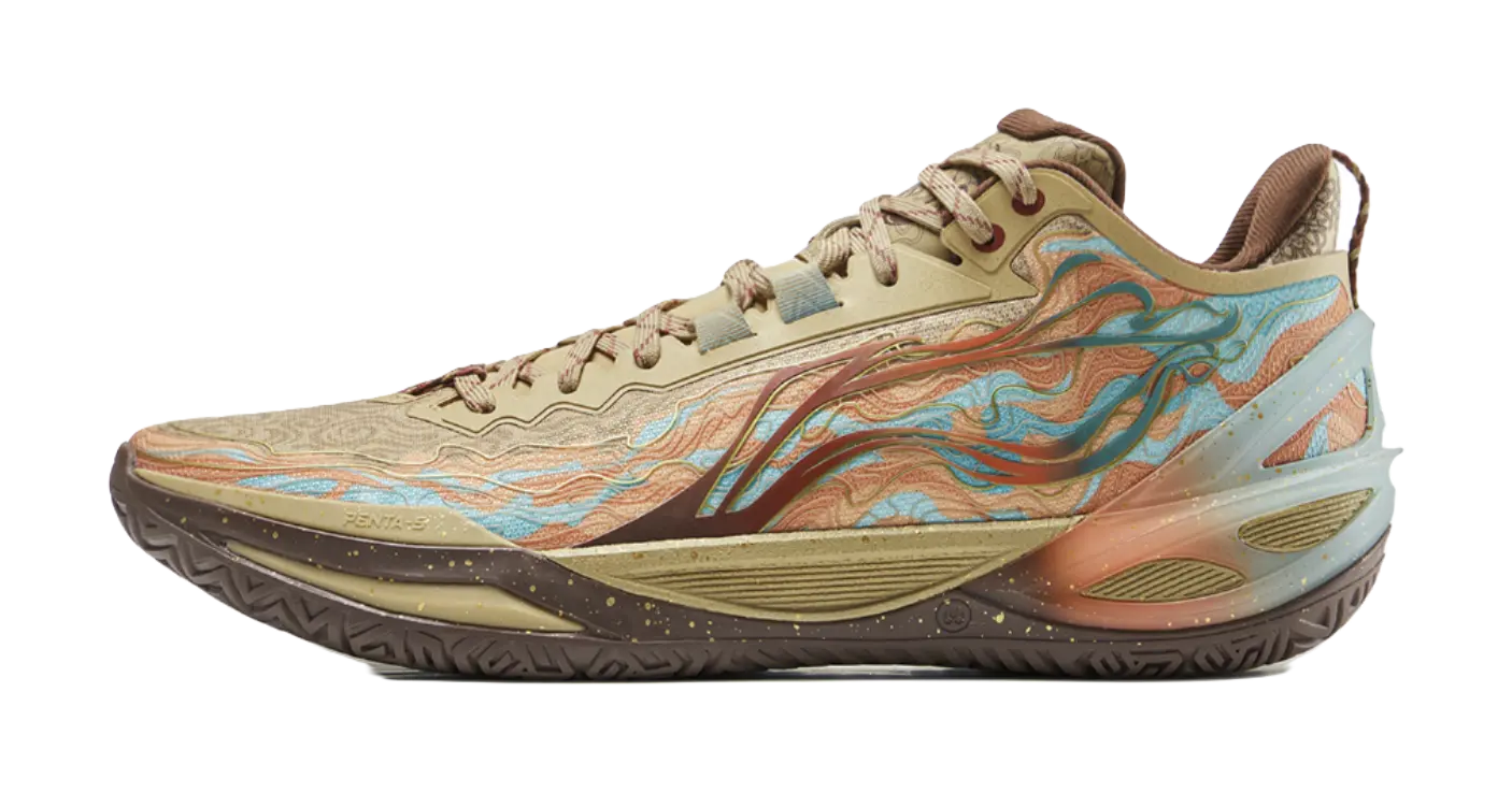 Li-Ning Liren 6 - Men's Basketball Shoes Brown