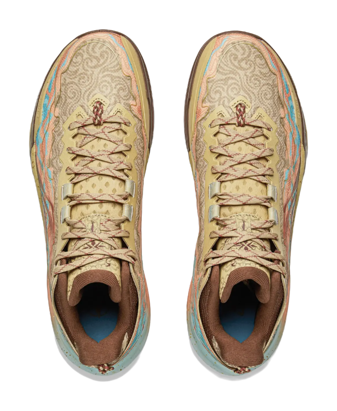 Li-Ning Liren 6 - Men's Basketball Shoes Brown - Image 4