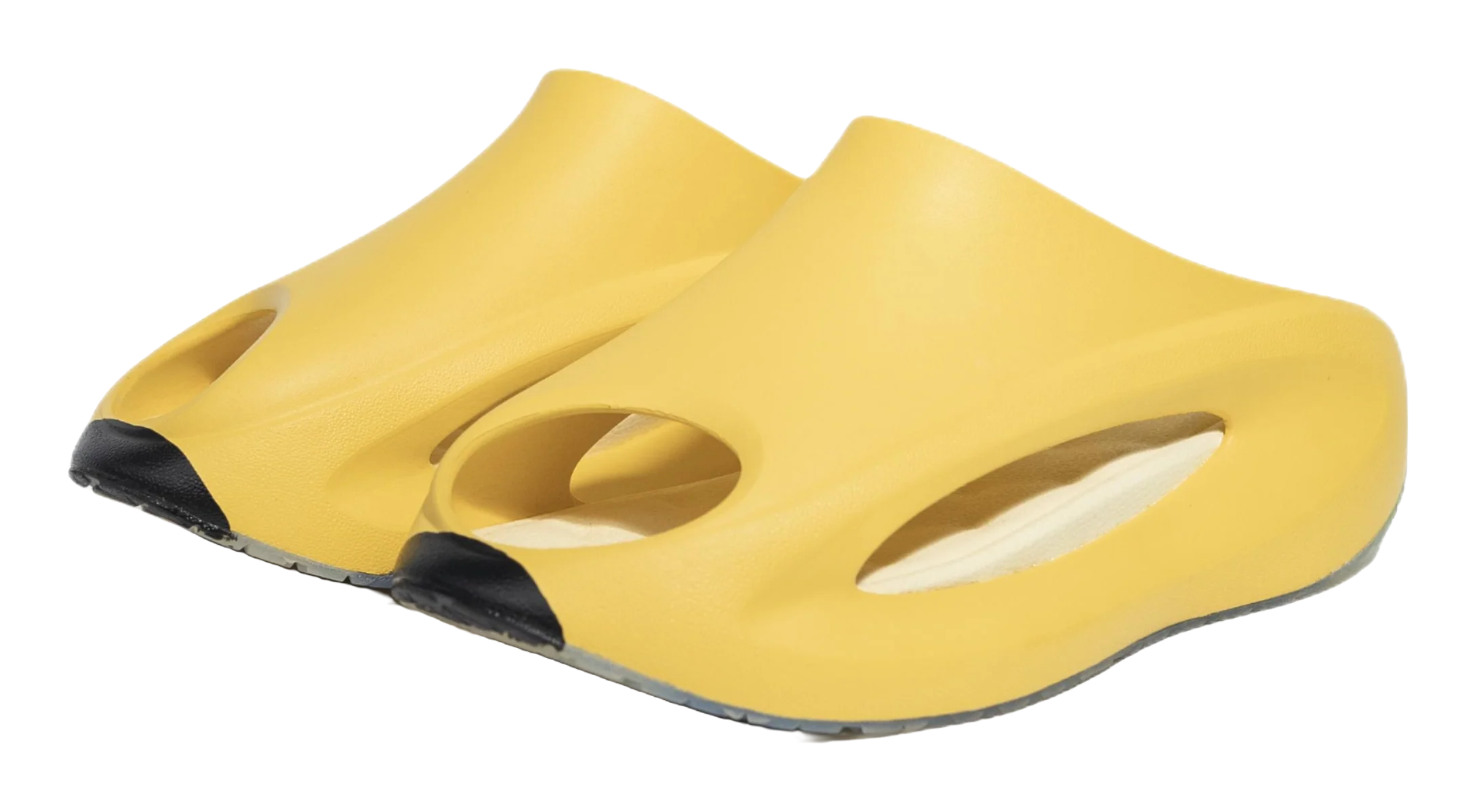 Li Ning Quiet Abrasion Resistant Slide Slippers Mens Custard Bored Monkey Special Version, Bored Banana Buddy - Image 4
