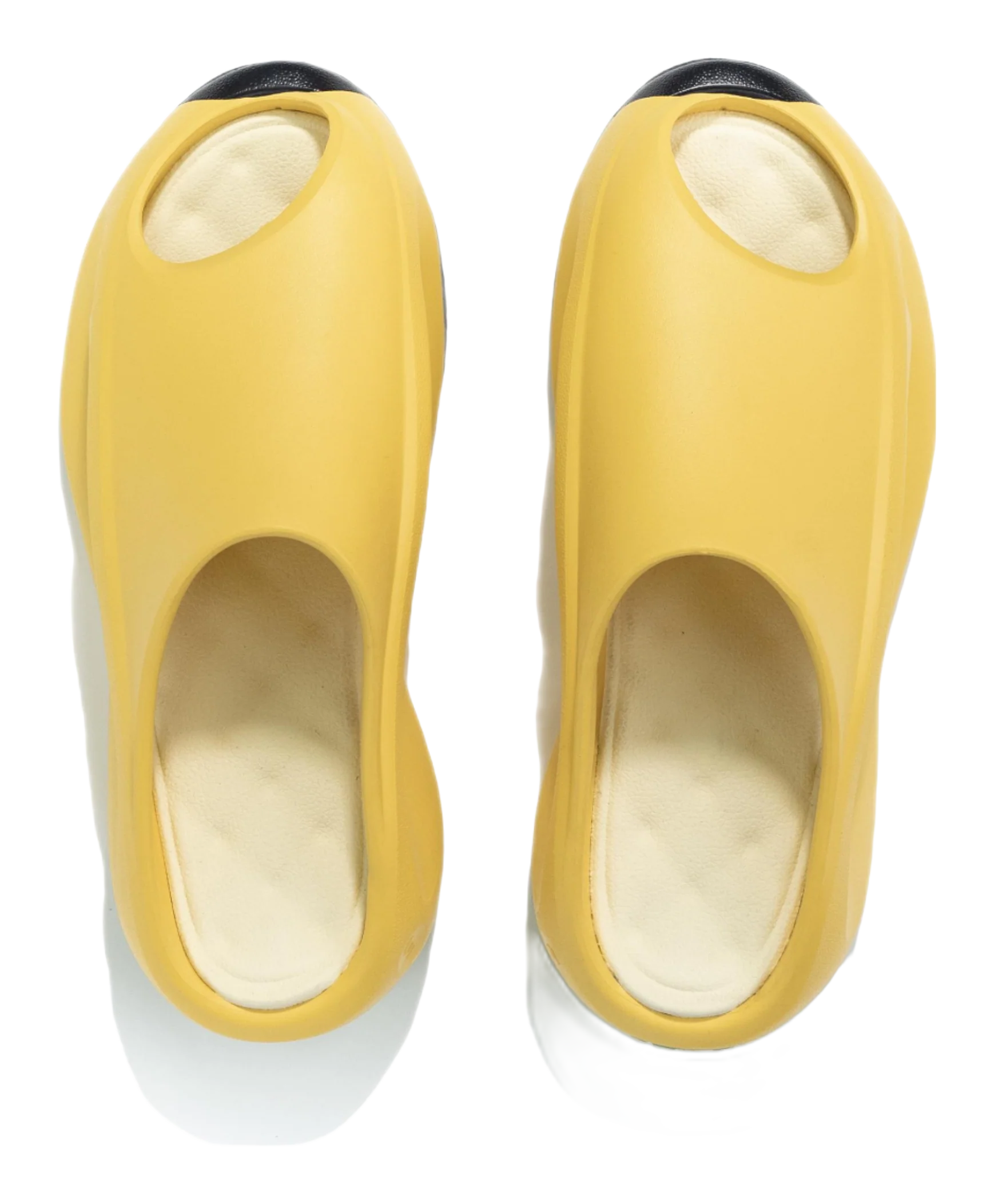 Li Ning Quiet Abrasion Resistant Slide Slippers Mens Custard Bored Monkey Special Version, Bored Banana Buddy - Image 5