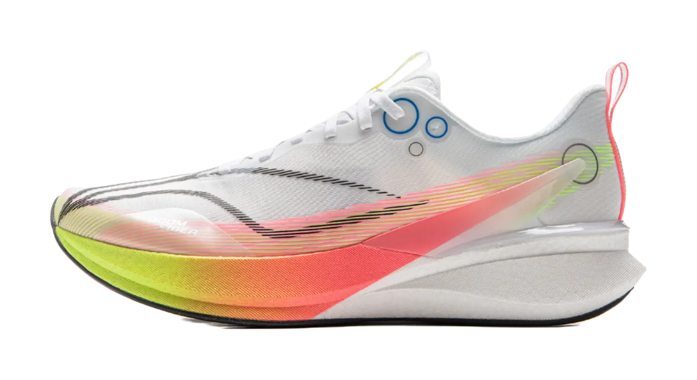 Li Ning Red Hare 8 Pro Men's Running Shoes - Lightweight Cushioned Sneakers (White)