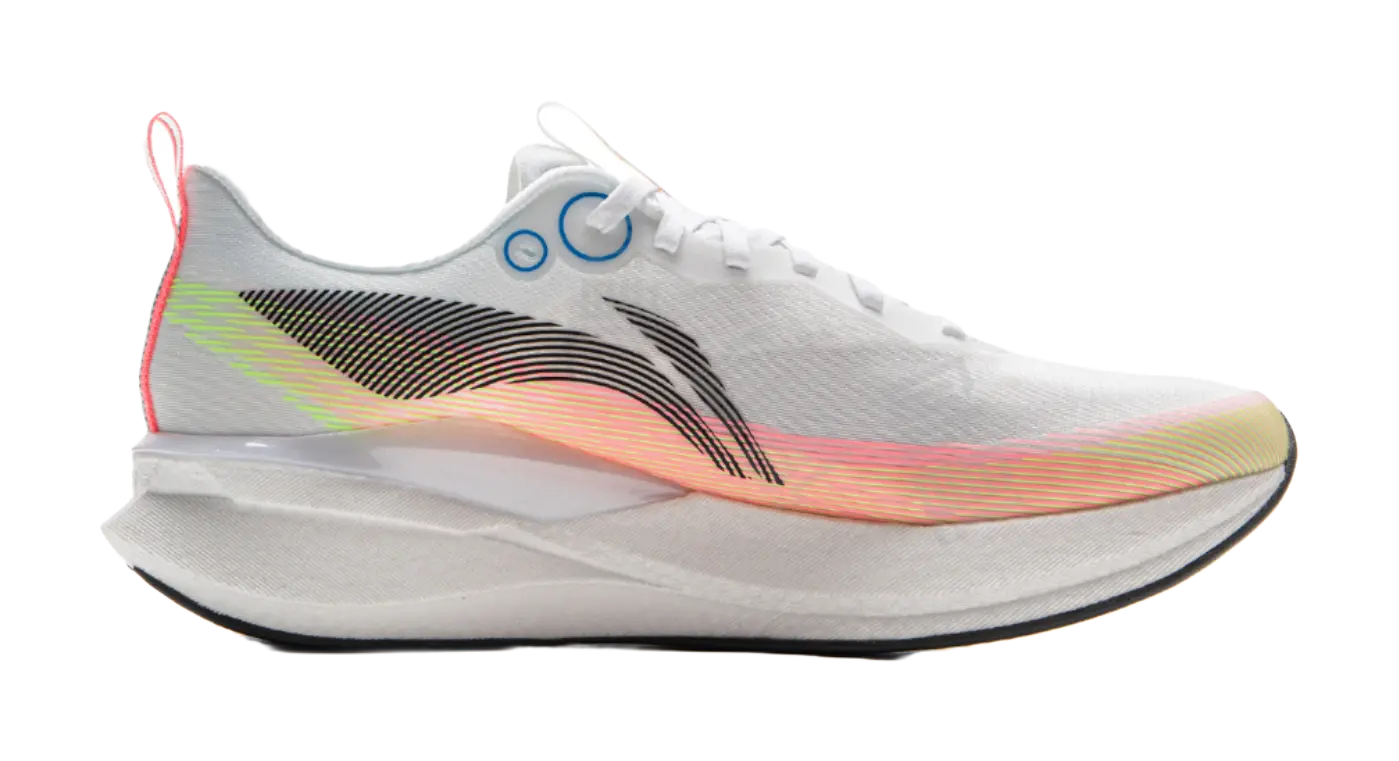 Li Ning Red Hare 8 Pro Men's Running Shoes - Lightweight Cushioned Sneakers (White) - Image 2