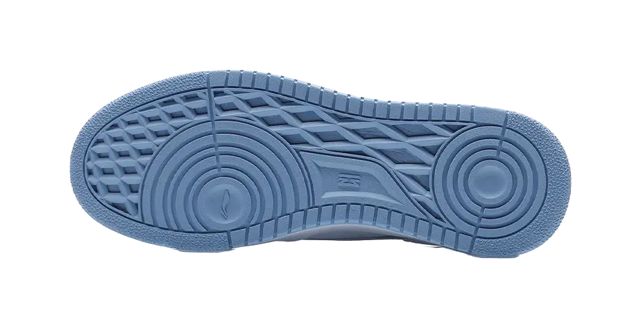 Li Ning Haichuan Men's Skateboard Shoes - Slip-Resistant, Cushioned, Lightweight Low-Tops - White/Aurora Blue - Image 7