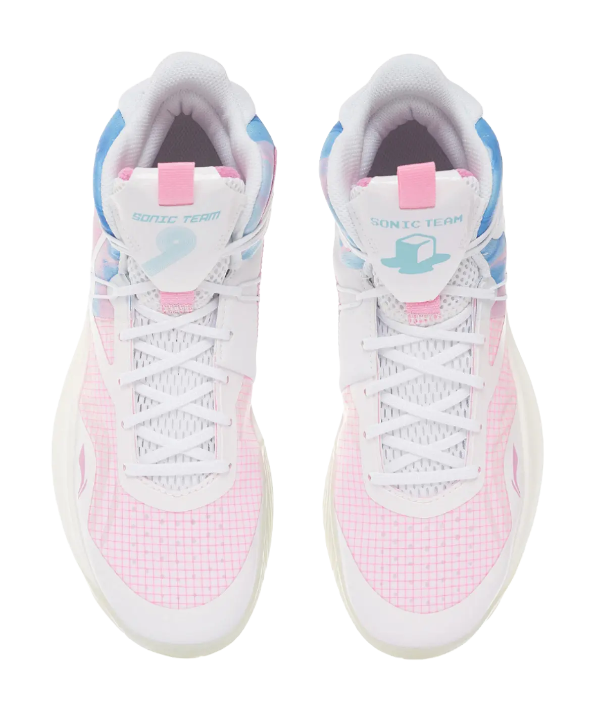 Li Ning Sonic 9 Team - Pink Men's Basketball Shoes - Image 4