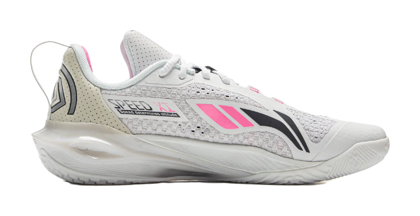 Li-Ning Speed 11 - Men's Basketball Shoes White - Image 2