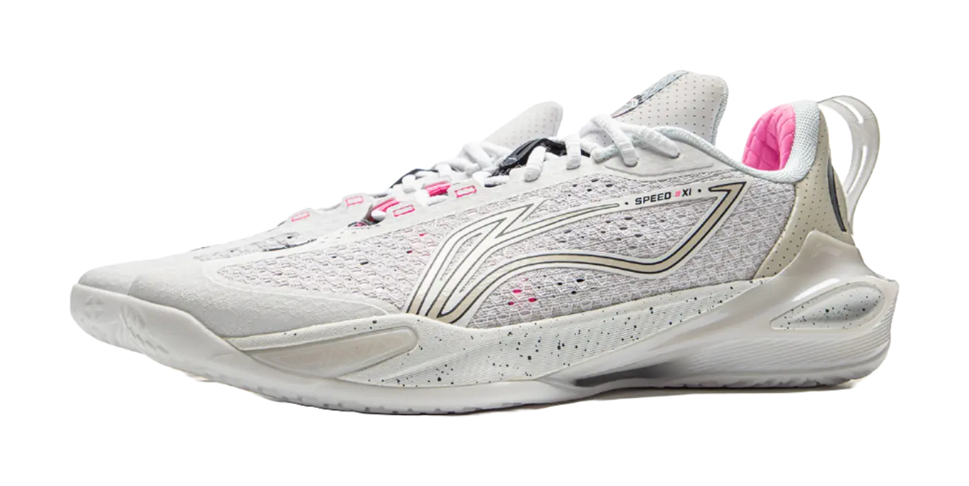 Li-Ning Speed 11 - Men's Basketball Shoes White - Image 3