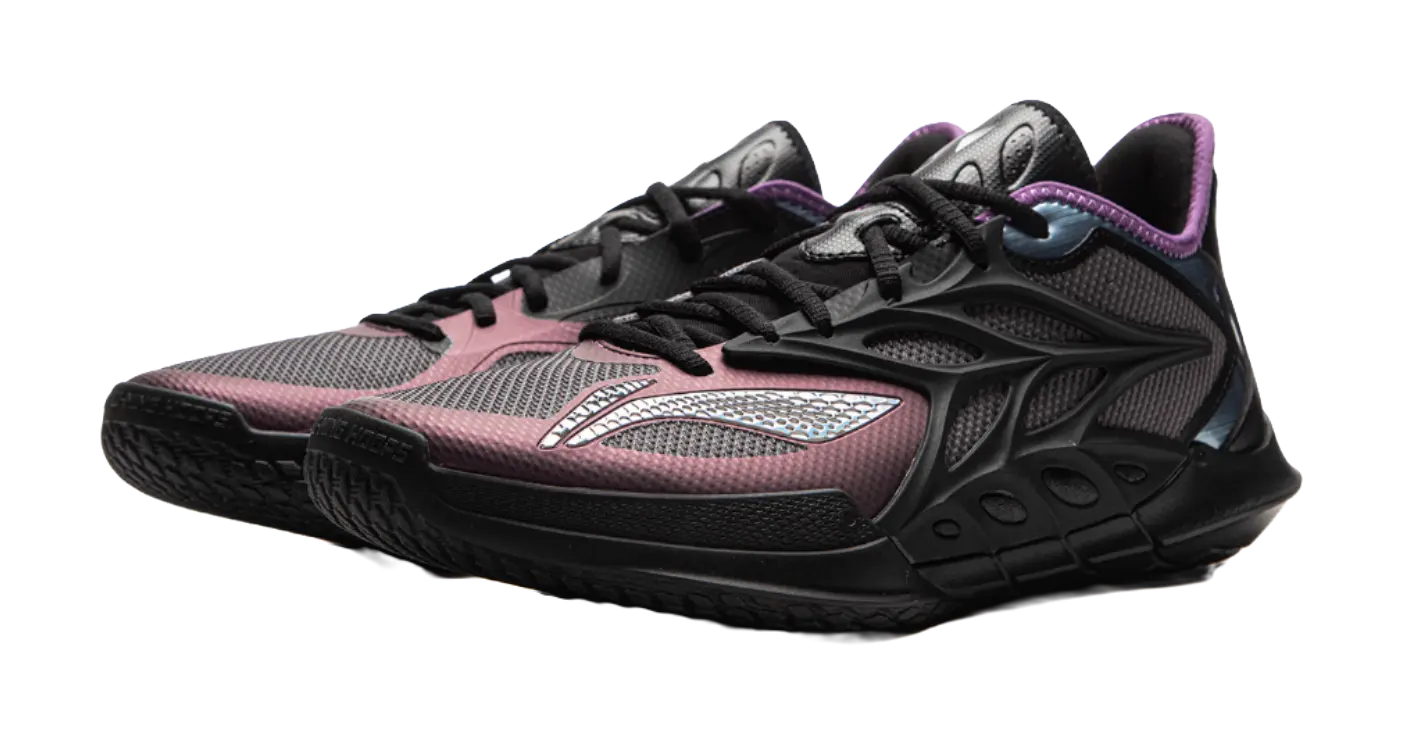 Li-Ning Speed 12 Fred VanVleet 'Black Soul' - Men's Basketball Shoes Black/Gray - Image 3