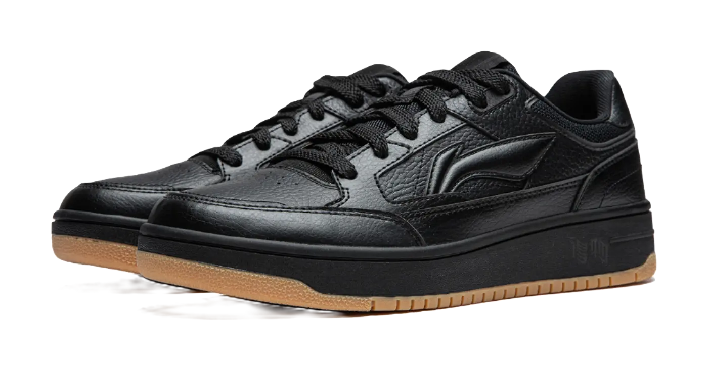 Li Ning Tianji Skateboard Shoes Men's Black - Image 3