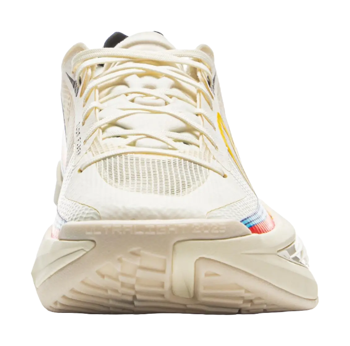 Li Ning Men's Ultralight Basketball Shoes - Low Top, Ecru - Image 6