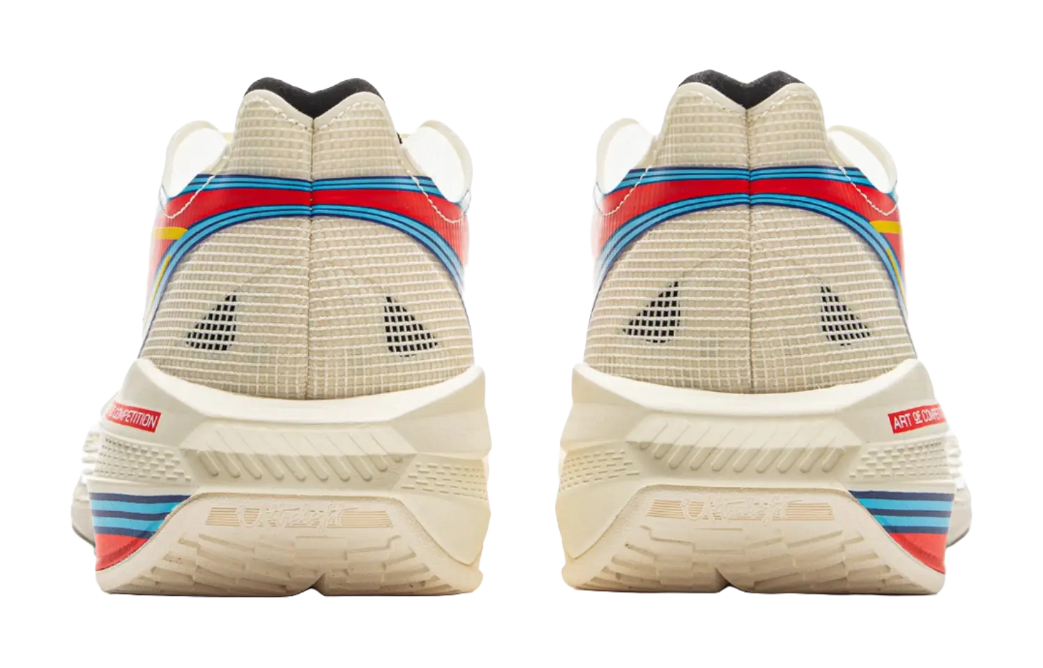 Li Ning Men's Ultralight Basketball Shoes - Low Top, Ecru - Image 7