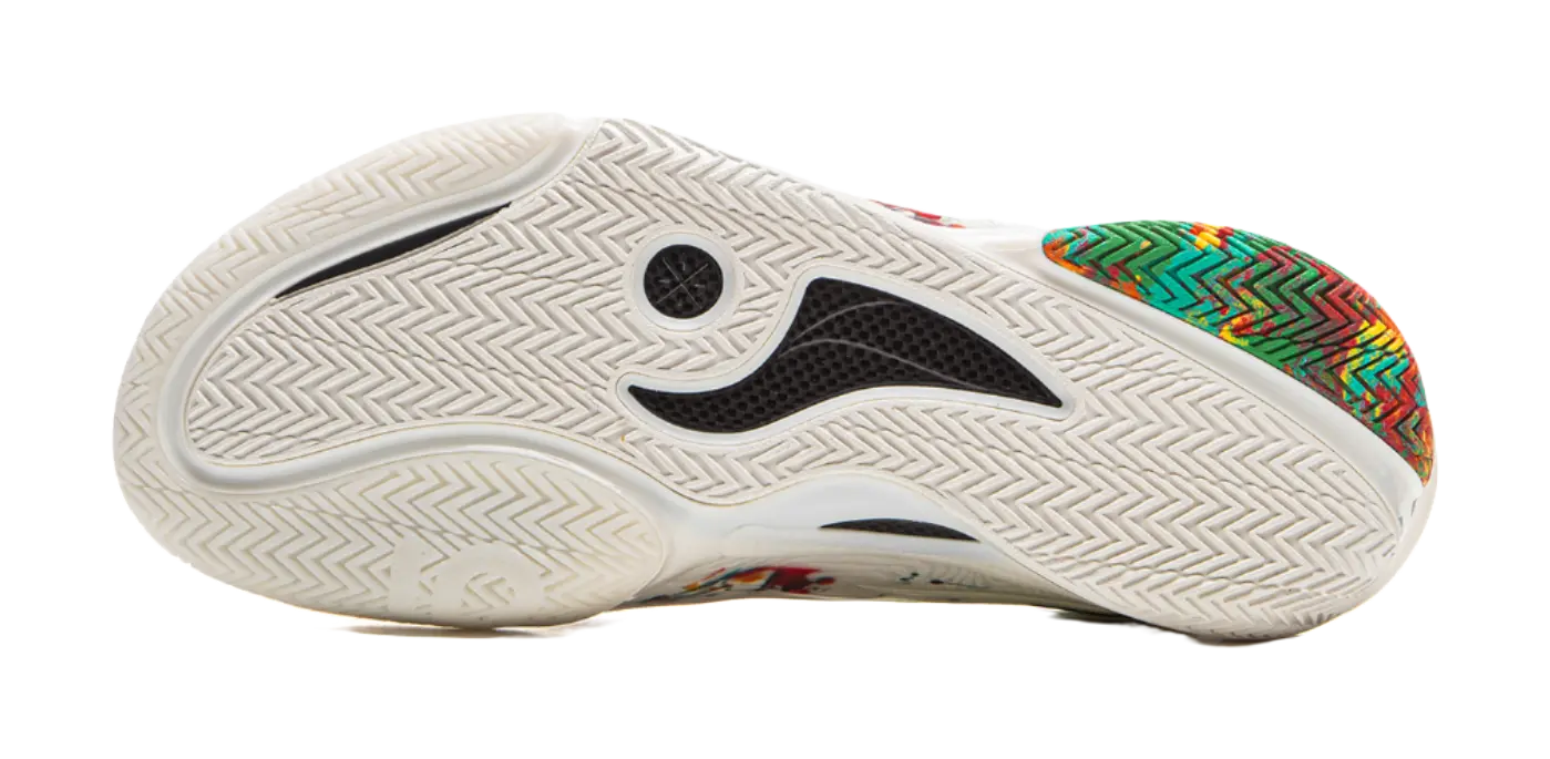 Li-Ning Wade 808 5Ultra V2 'Fireworks' - Men's Basketball Shoes Unisex Champagne White - Image 7