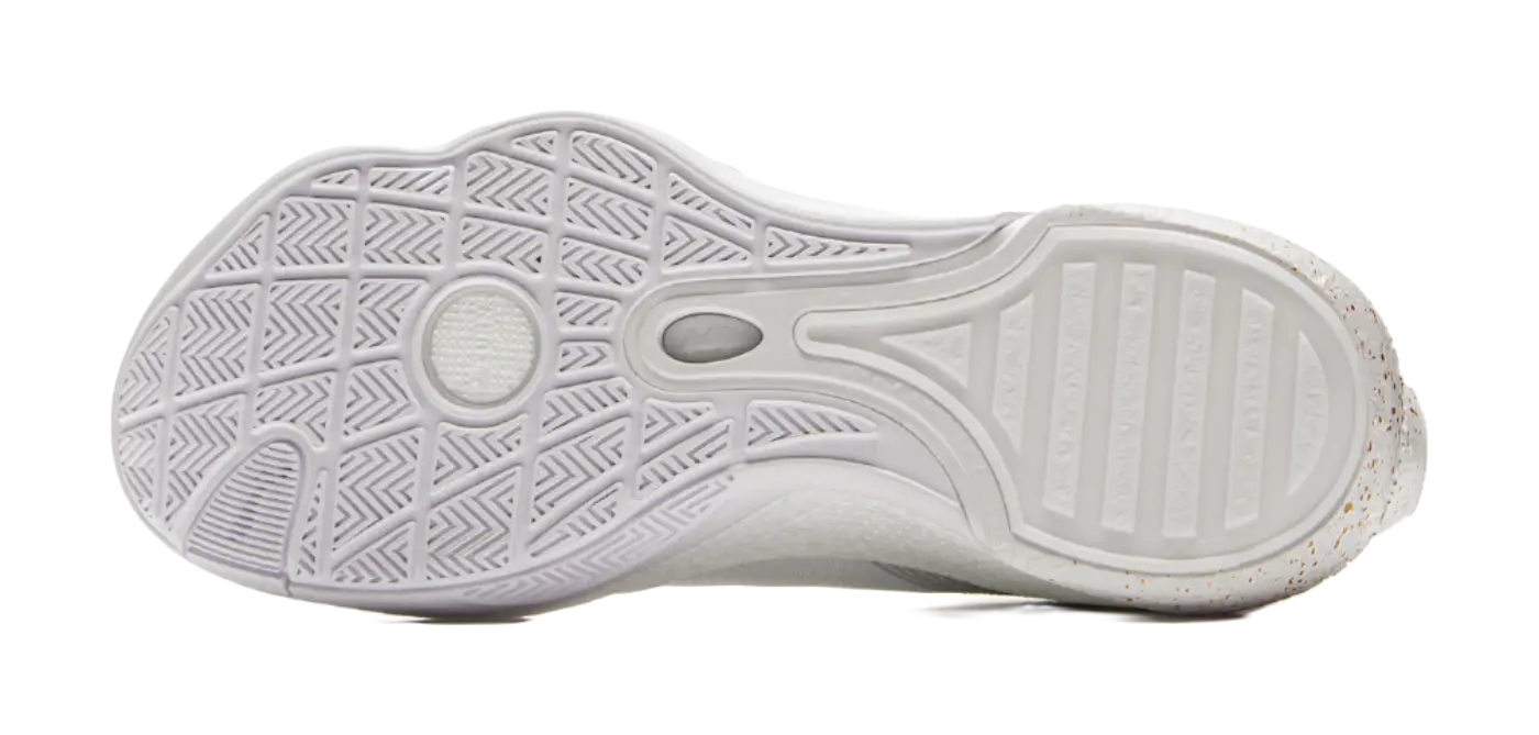 Li-Ning Wade All City 13 Men's Anti-Slip Low Top Basketball Shoes White/Gold - Image 7