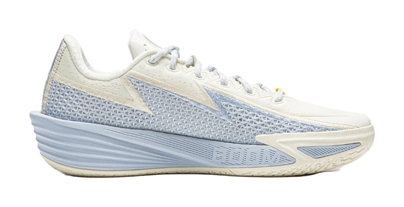 Li Ning Wade Flash 2 Men's Basketball Shoes Cushioning Slip-Resistant Breathable Low-Top Sneakers White/Blue - Image 2