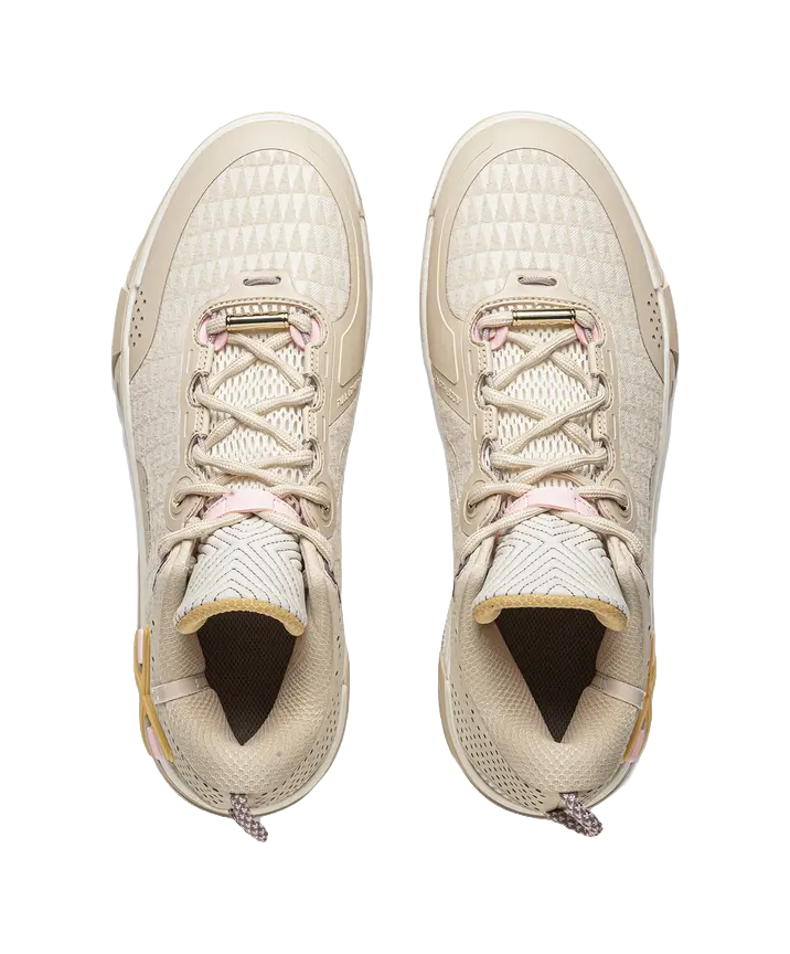 Li Ning Wade Shadow 6 Low Basketball Shoes Men Dusty Khaki/Ecru - Image 4