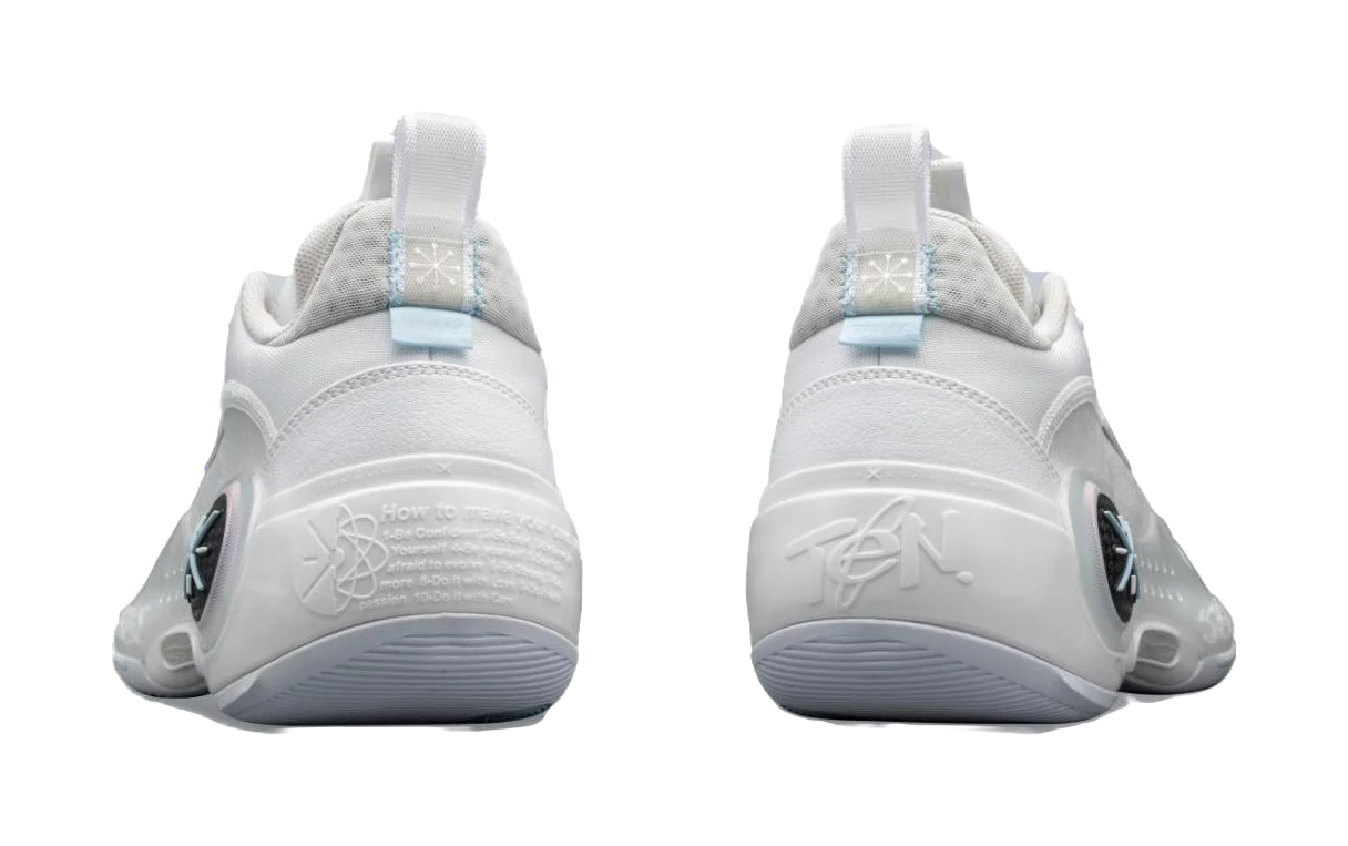 Li-Ning Way of Wade 10 (WOW10) Low 'White Hot' - Basketball Shoes Unisex - Image 4