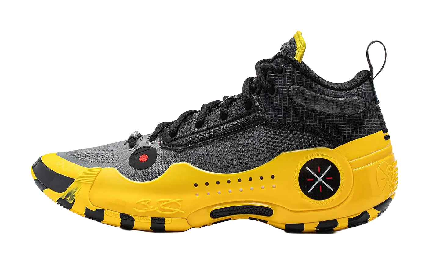 Li-Ning Way of Wade 10 (WOW10) 'Caution' - Basketball Shoes Men's Black/Yellow