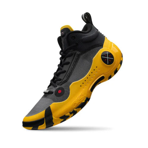Li-Ning Way of Wade 10 (WOW10) 'Caution' - Basketball Shoes Men's Black/Yellow - Image 2
