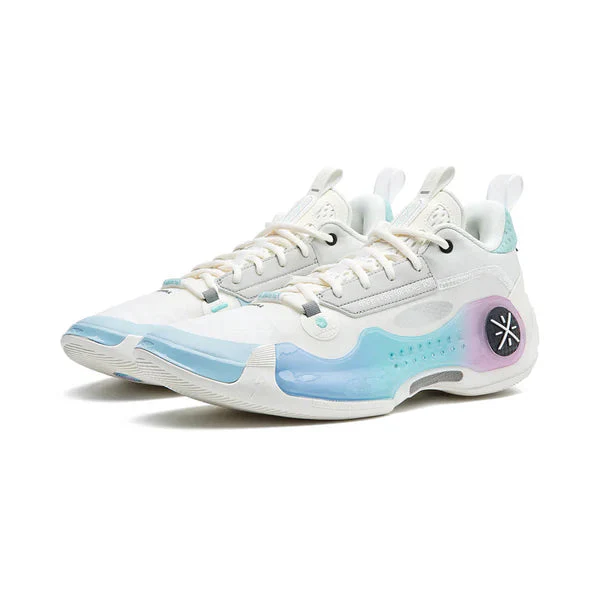 Li-Ning Way of Wade 10 (WOW10) Low 'Cotton Candy' - Basketball Shoes Unisex White Blue - Image 4