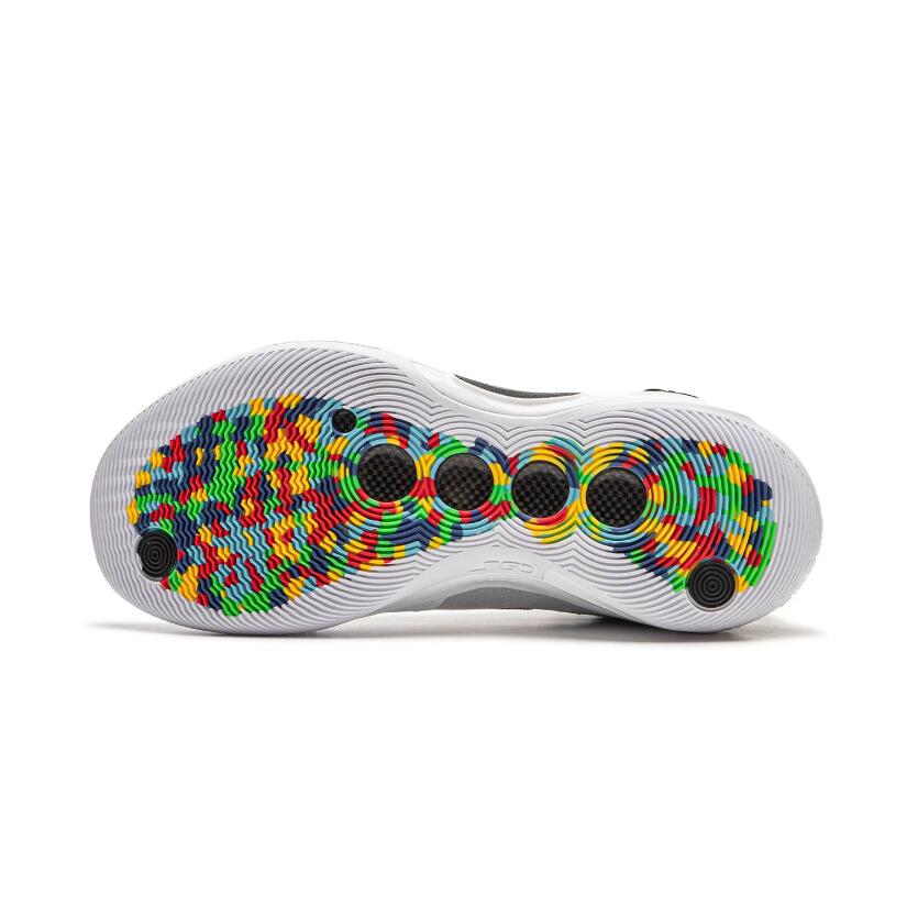 Li-Ning Way of Wade 10 (WOW10) Low 'Pixel' - Basketball Shoes Men's White - Image 3