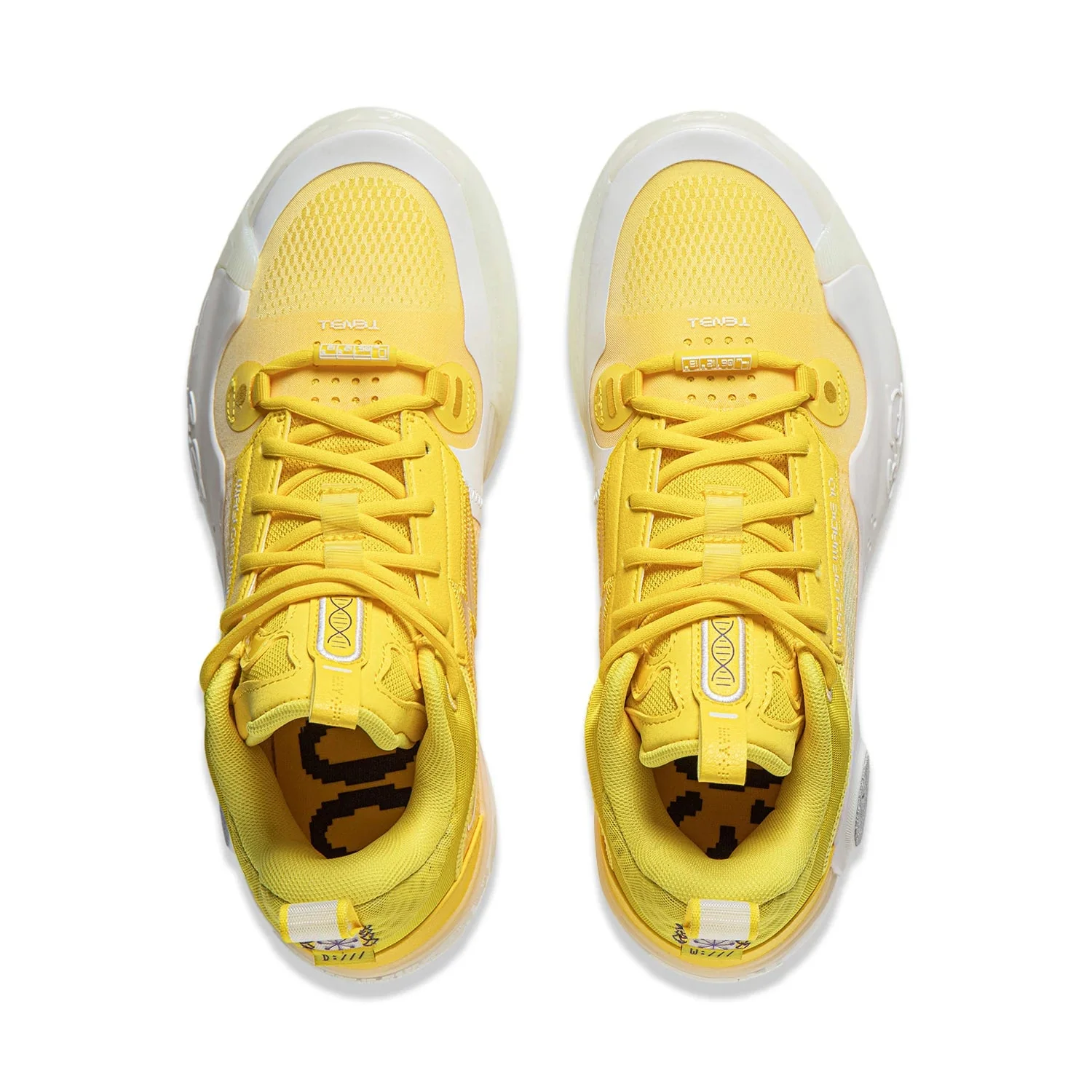 Li-Ning Way of Wade 10 (WOW10) Low "City of Angels" - Basketball Shoes Unisex Yellow - Image 5