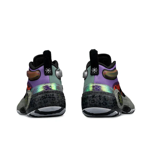 Li-Ning Way of Wade 10 (WOW10) 'Zoo' - Basketball Shoes Unisex Black/Purple/Blue - Image 5