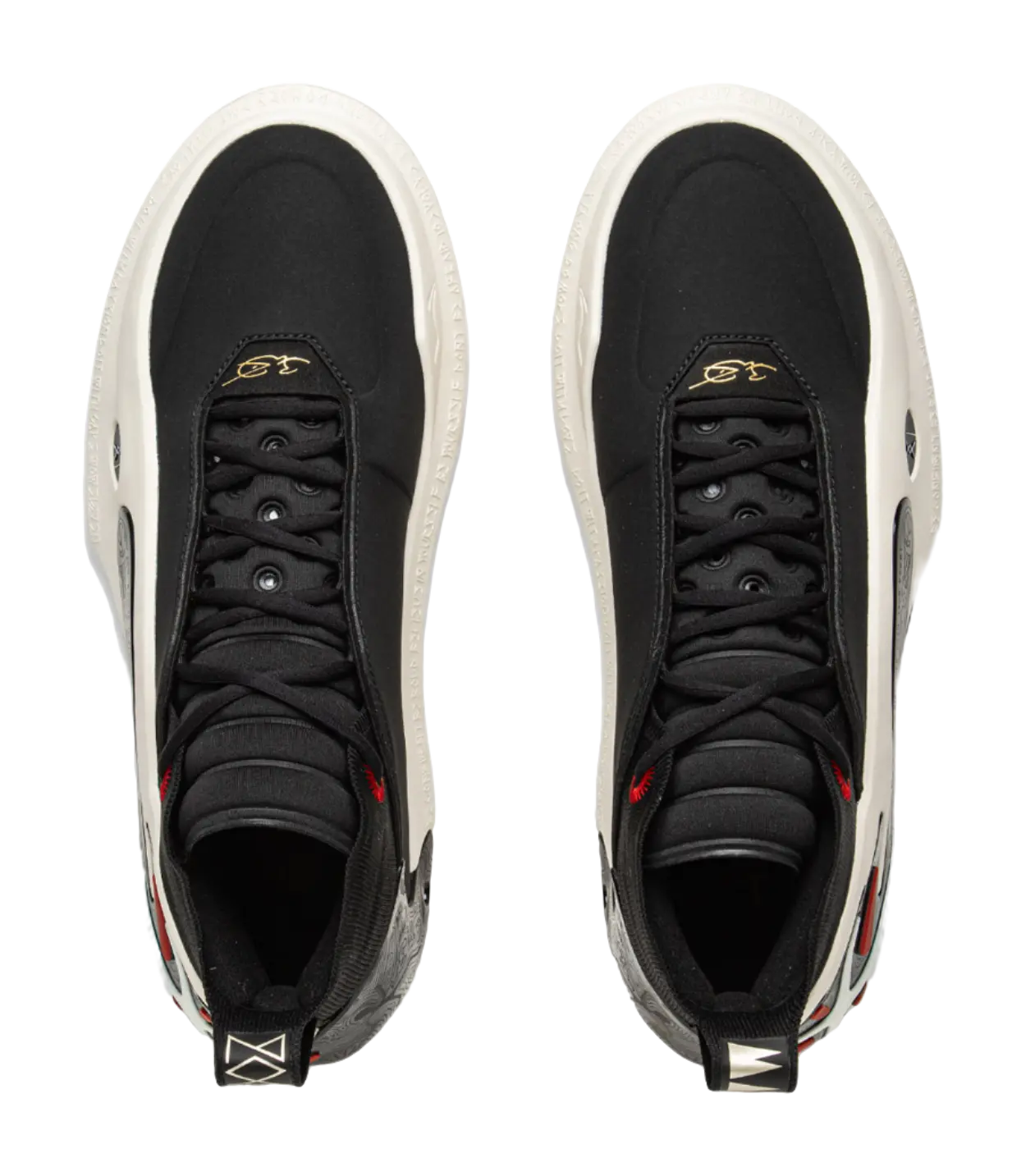 Li-Ning Way of Wade 11 Mid-Top Basketball Shoes - Cushioning Anti-Slip Black - Image 4