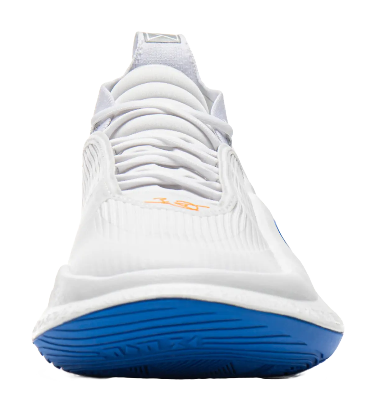Li-Ning Way of Wade 11 Men's Mid-Top Basketball Shoes - White/Blue/Orange - Image 5