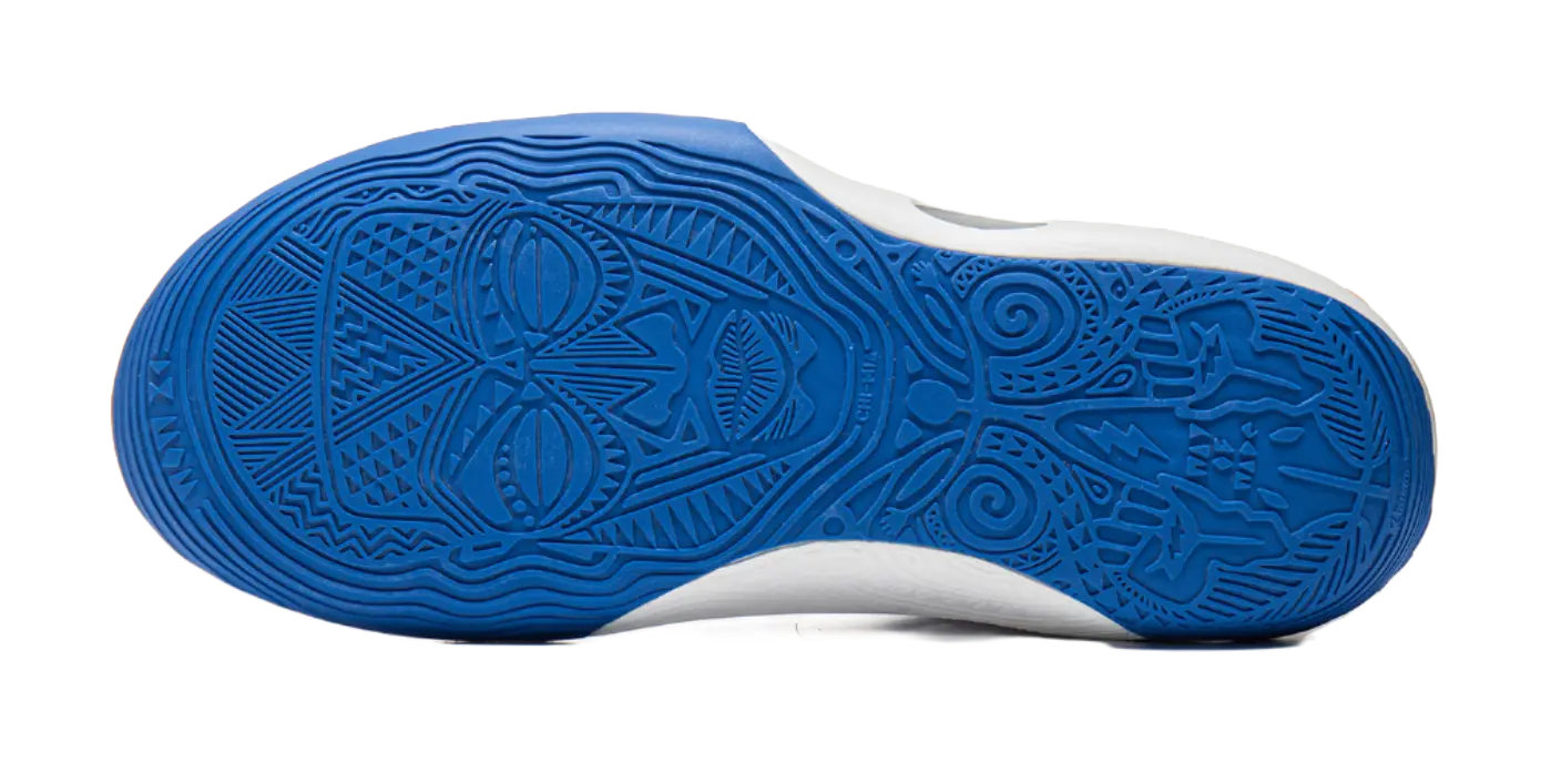 Li-Ning Way of Wade 11 Men's Mid-Top Basketball Shoes - White/Blue/Orange - Image 7
