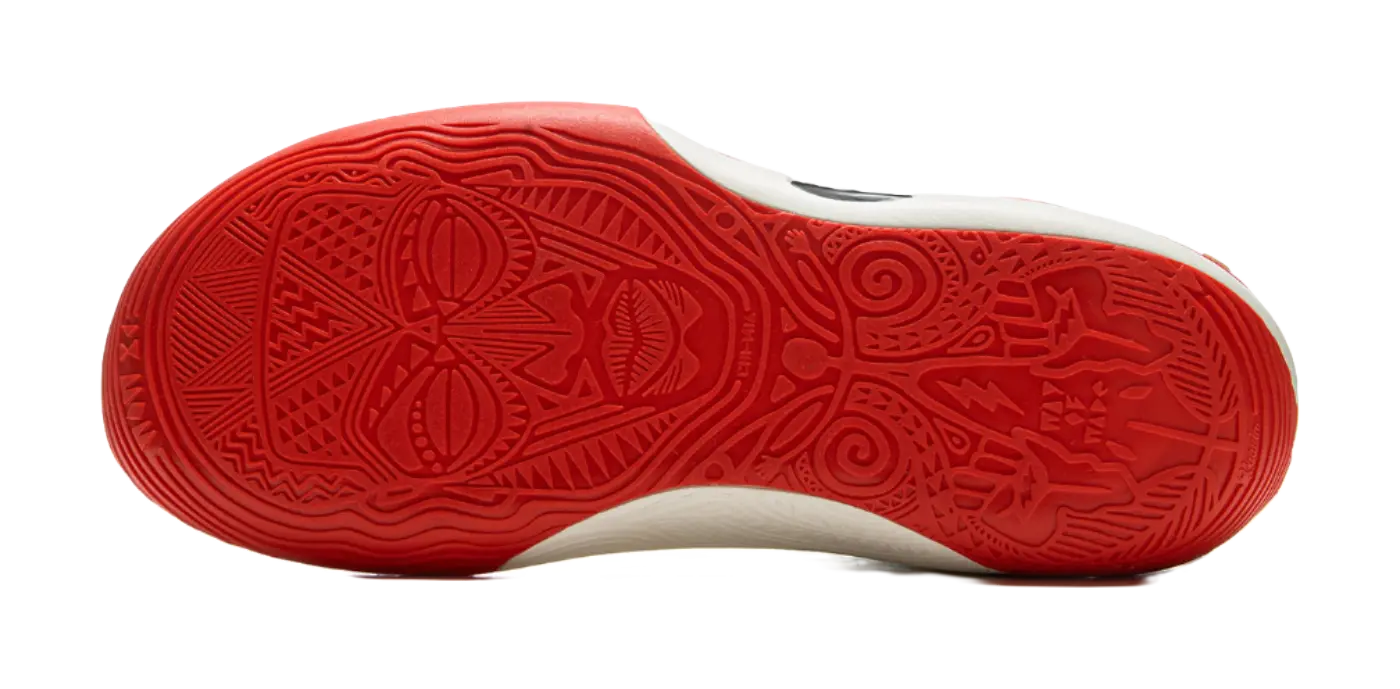 Li-Ning Way of Wade 11 Mid-Top Basketball Shoes Men's White/Red - Image 7