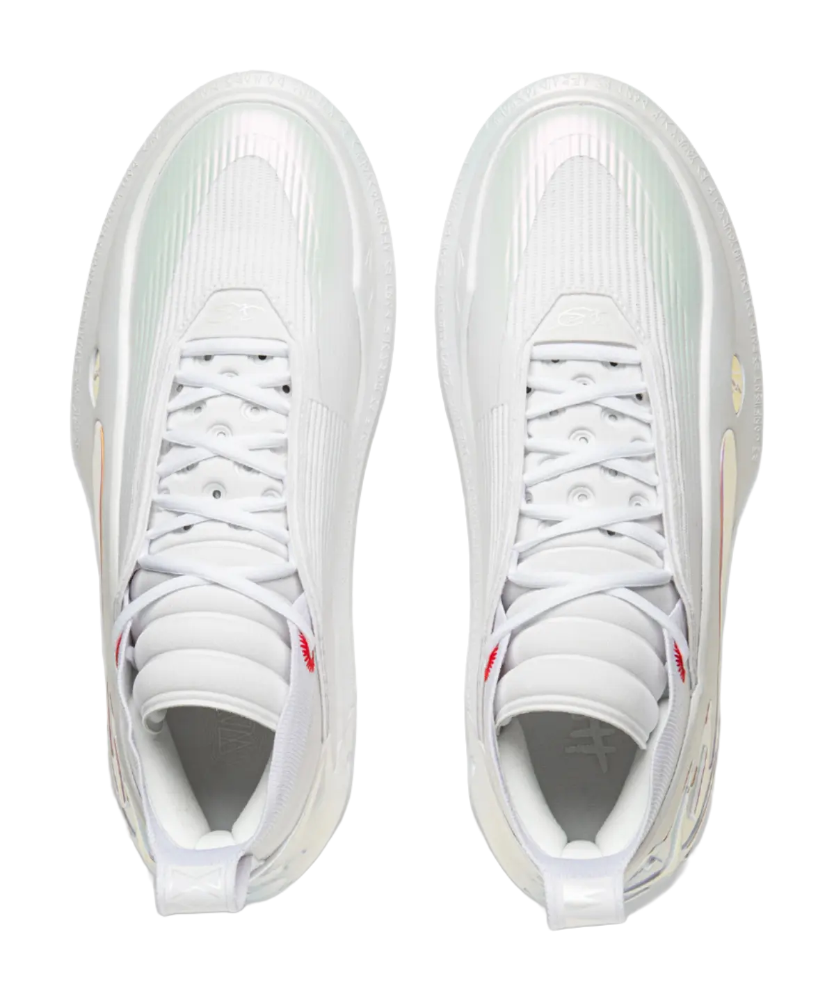 LiNing Way of Wade 11 Basketball Shoes Men's Mid-Top White - Image 4