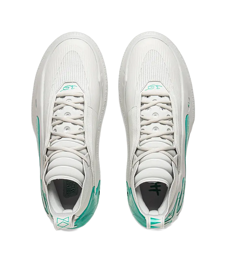 Li-Ning Way of Wade 11 Men's Basketball Shoes - Waterdrop Gray - Image 4