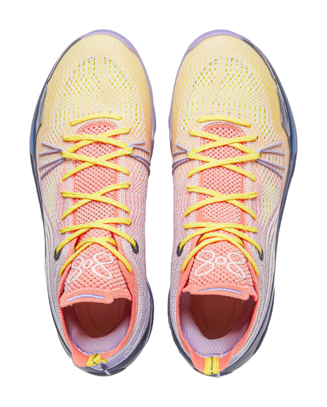 Li Ning Wade 808 3 Ultra V2 Basketball Shoes Men's Bright Yellow/Red Coral Powder/Vero Rose Purple - Image 4