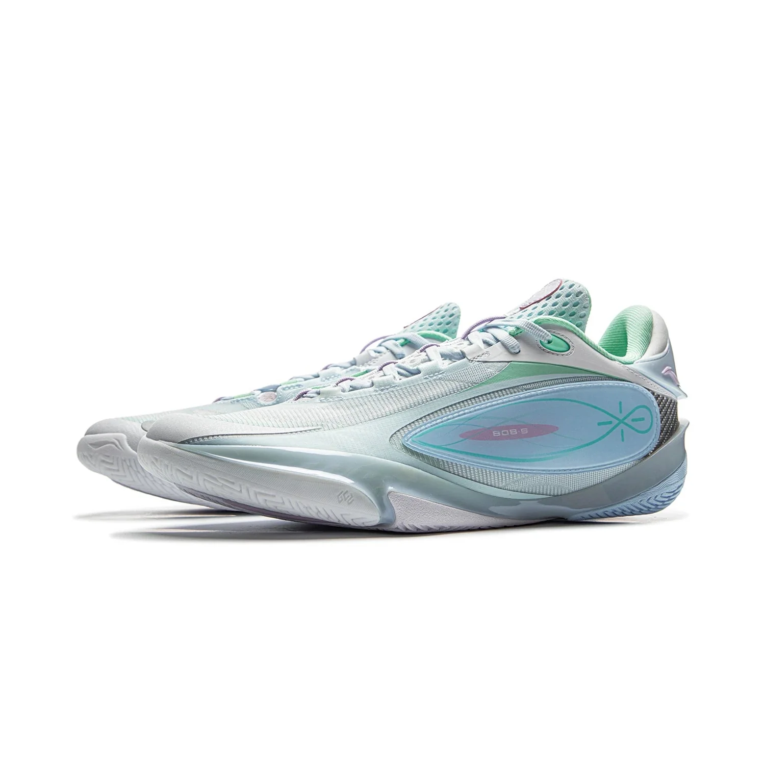 Li-Ning Wade 808 5 ULTRA 'Oxygen' - Basketball Shoes Unisex White - Image 4