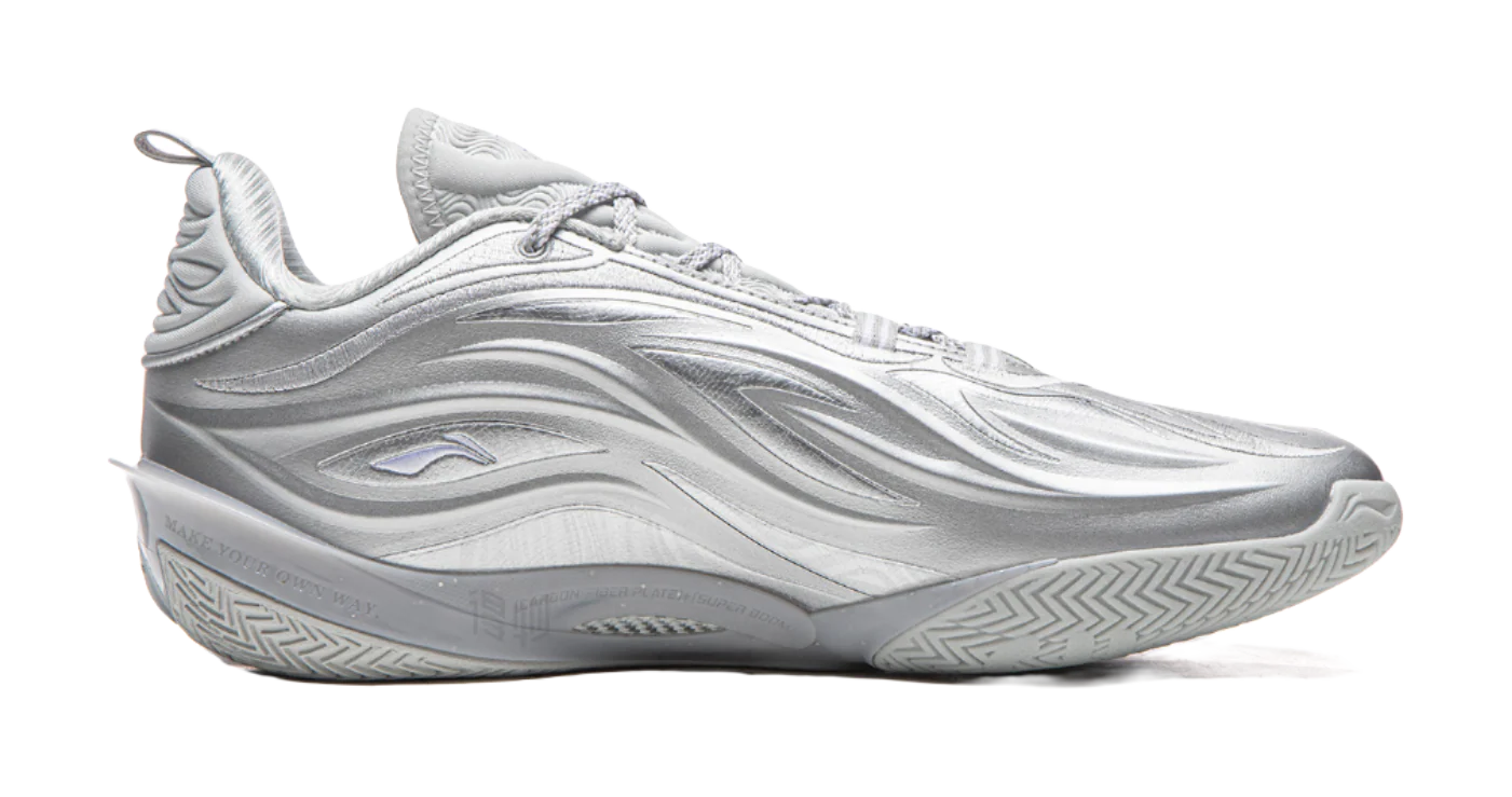 Li-Ning Way of Wade 808 5 Ultra V2 "Flash Silver" - Basketball Shoes Men's Silver - Image 2