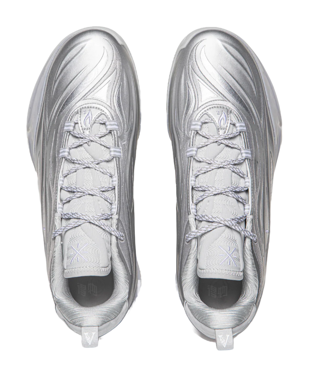 Li-Ning Way of Wade 808 5 Ultra V2 "Flash Silver" - Basketball Shoes Men's Silver - Image 3