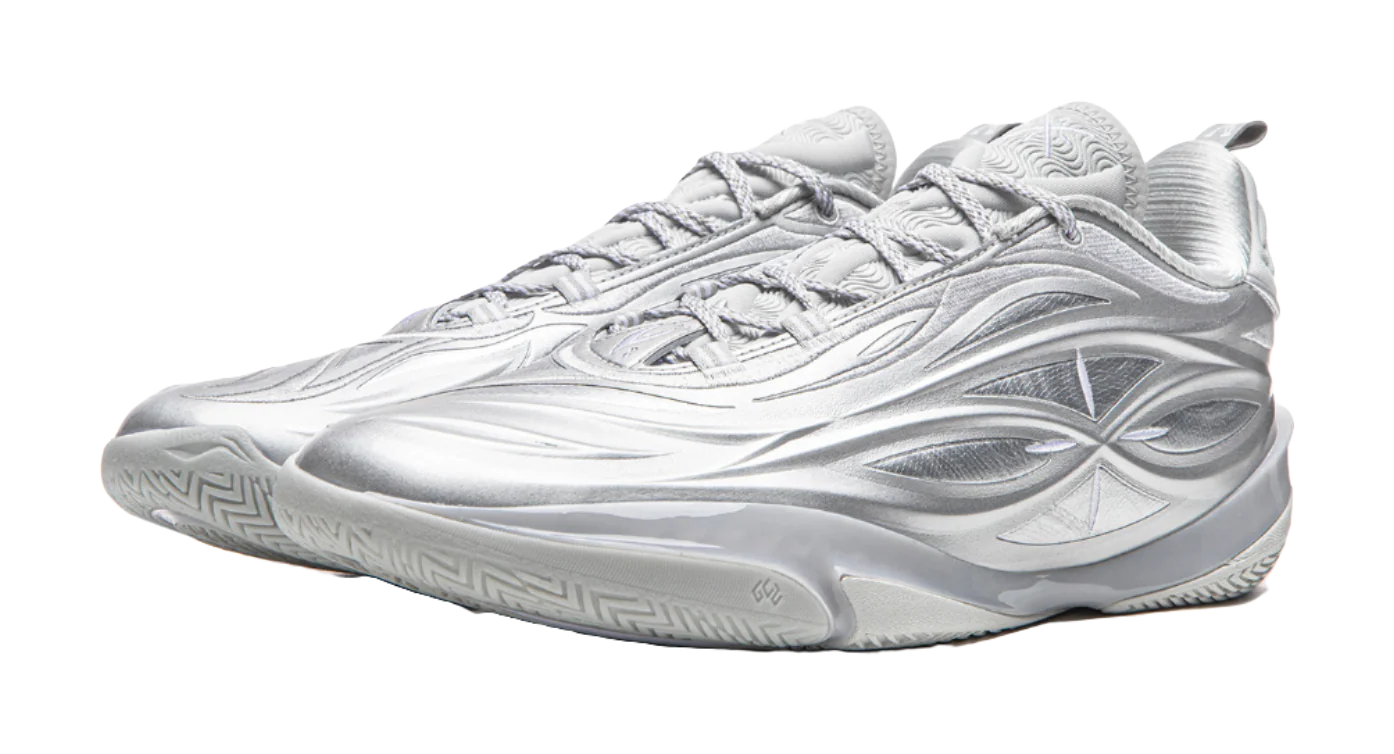Li-Ning Way of Wade 808 5 Ultra V2 "Flash Silver" - Basketball Shoes Men's Silver - Image 5