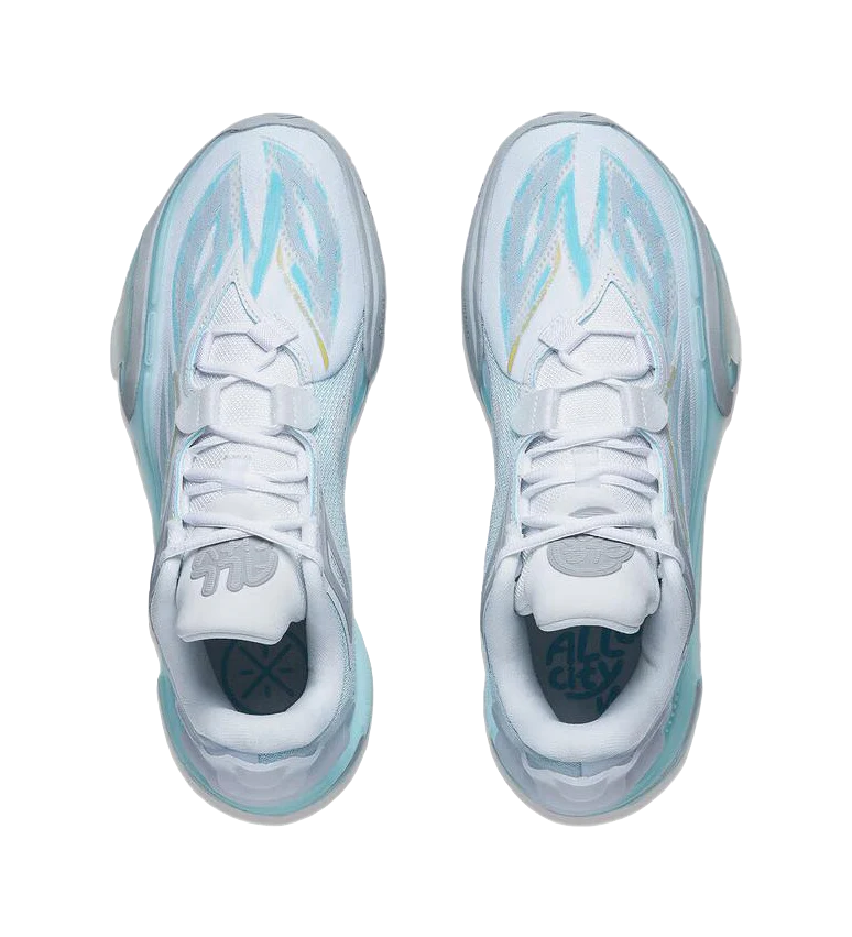 LiNing Way of Wade All City 11 V2 Men's Basketball Shoes Blue/White - Image 4
