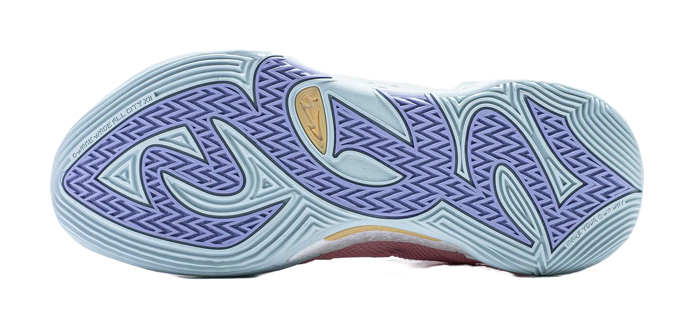 Li-Ning All City 12 Men's Basketball Shoes - Lightweight, Slip & Abrasion Resistant, BOOM Rebound Pink - Image 7