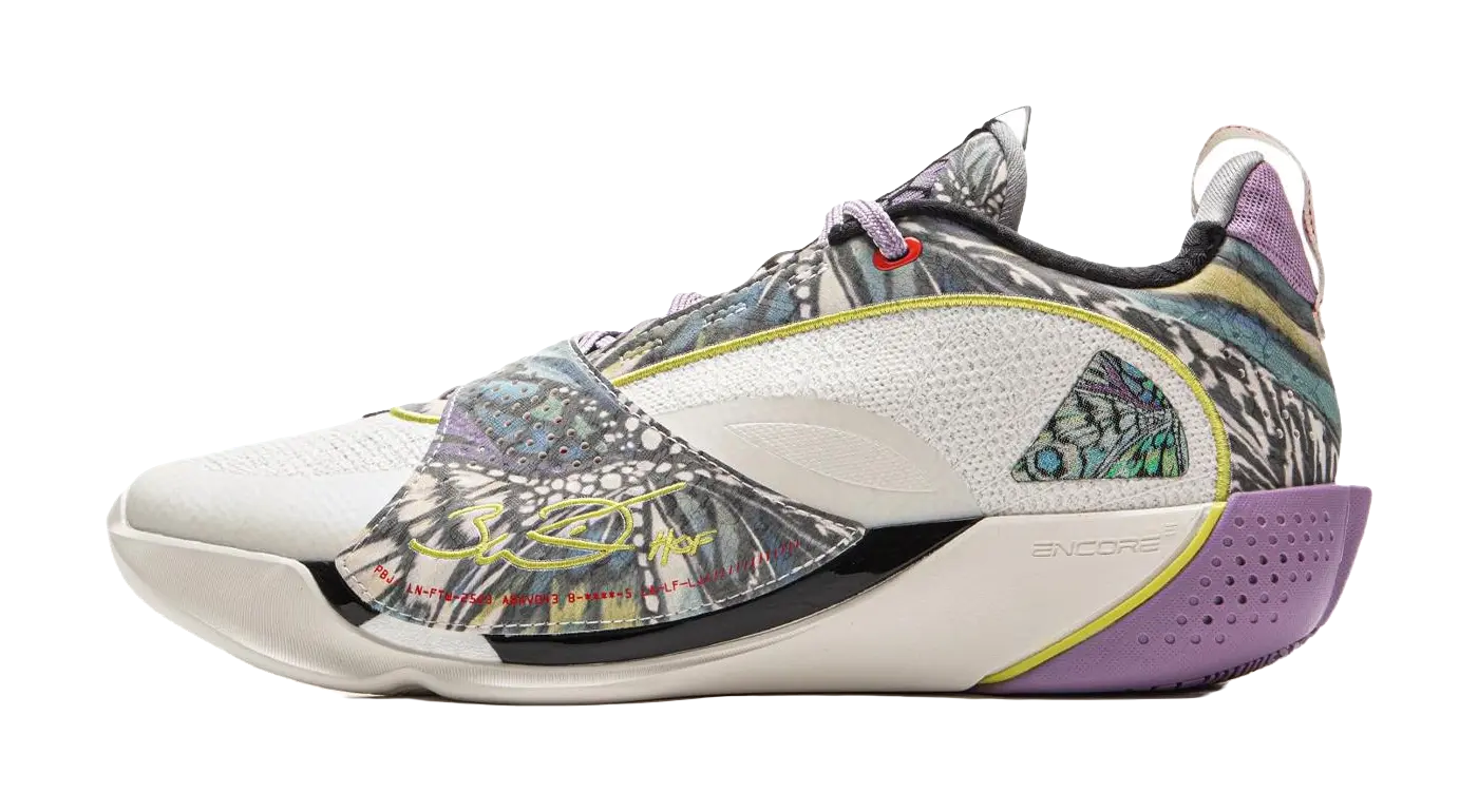 Li-Ning Wade All City 13 Encore Men's Basketball Shoes - Cushioning, Slip & Abrasion Resistant, Breathable Support