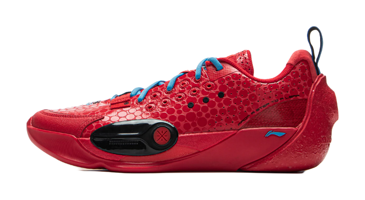Li Ning Wade All City 13 Men's Low-Top Basketball Shoes - Bright Neon Red - Image 2