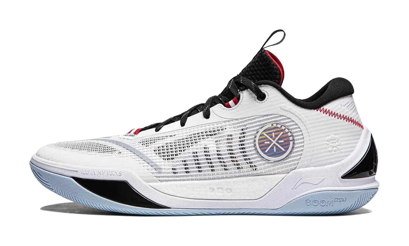 Li Ning Wade DLo Ice Blood 2 Men's Low-Top Basketball Shoes Standard White - Image 2
