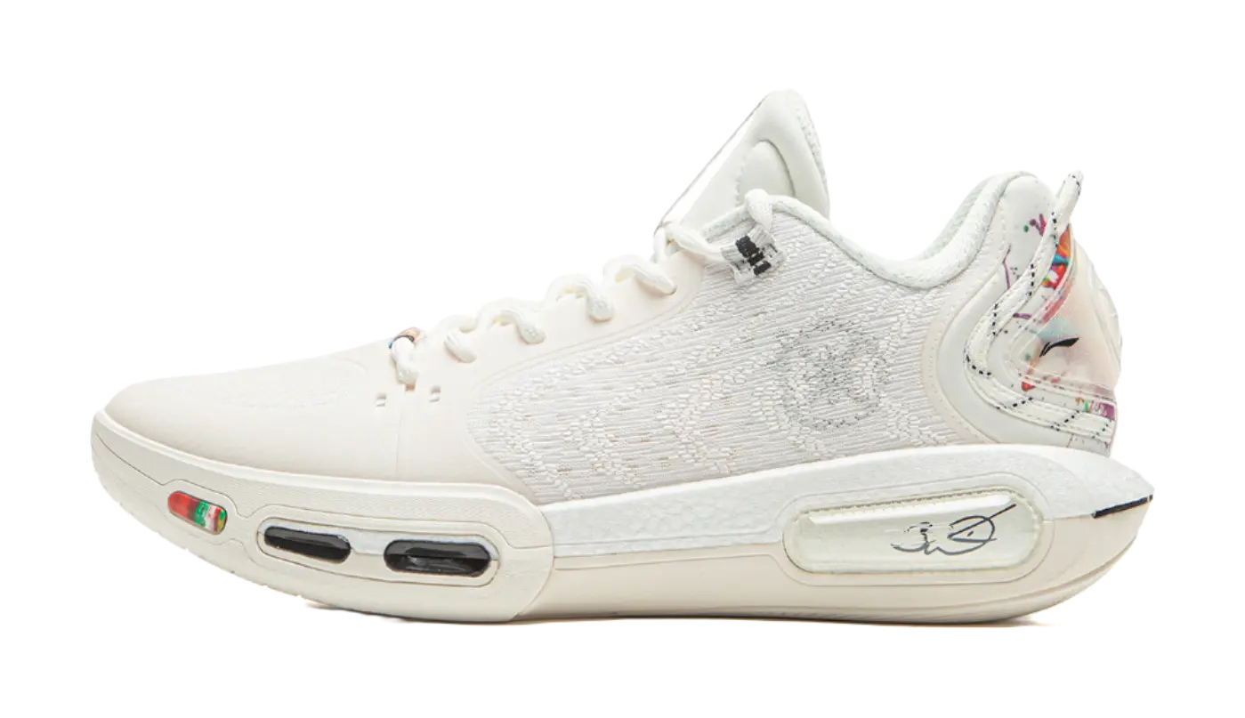 Li-Ning Wade Shadow 7 Men's Basketball Shoes Champagne White